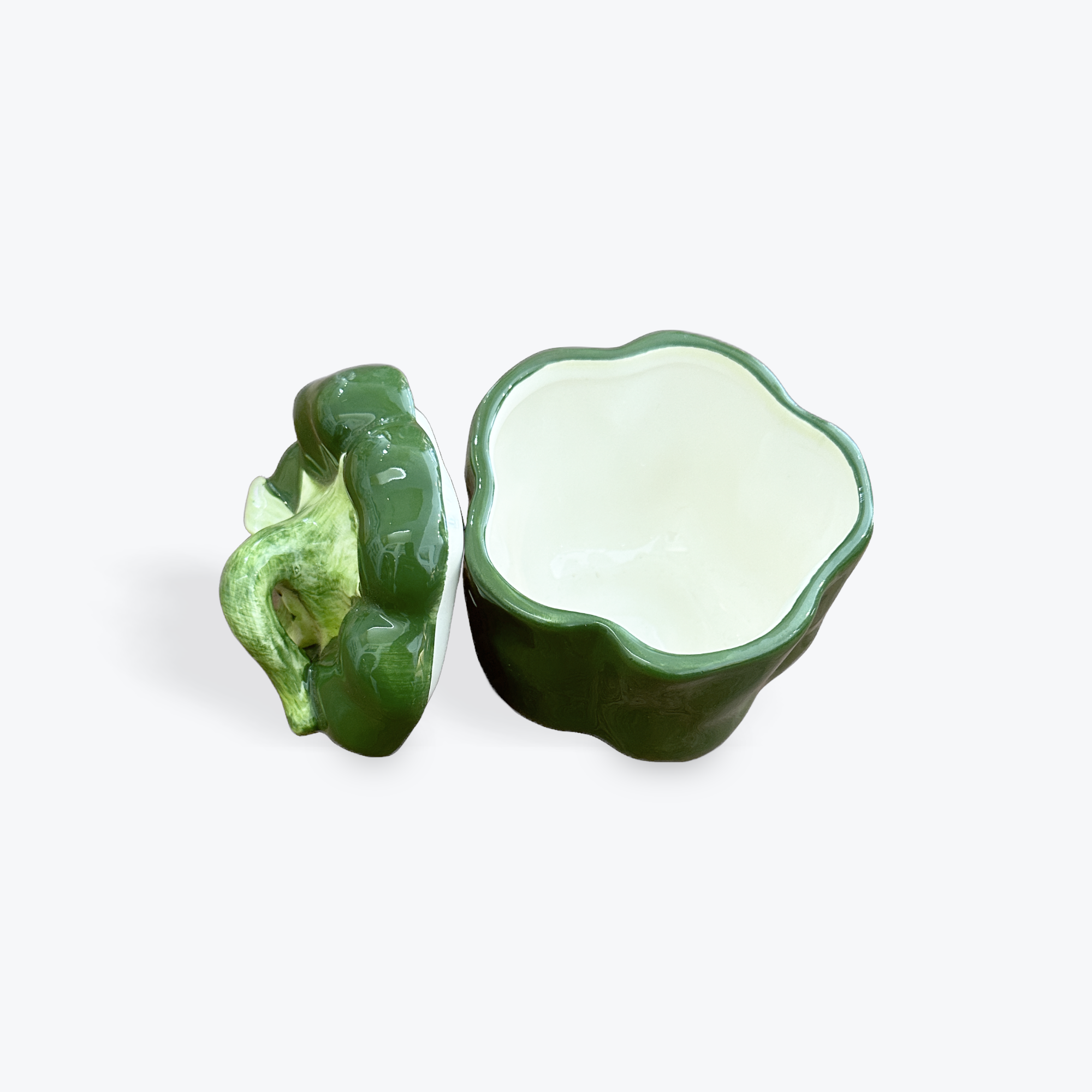 Ceramic Pepper Pot - With Lid
