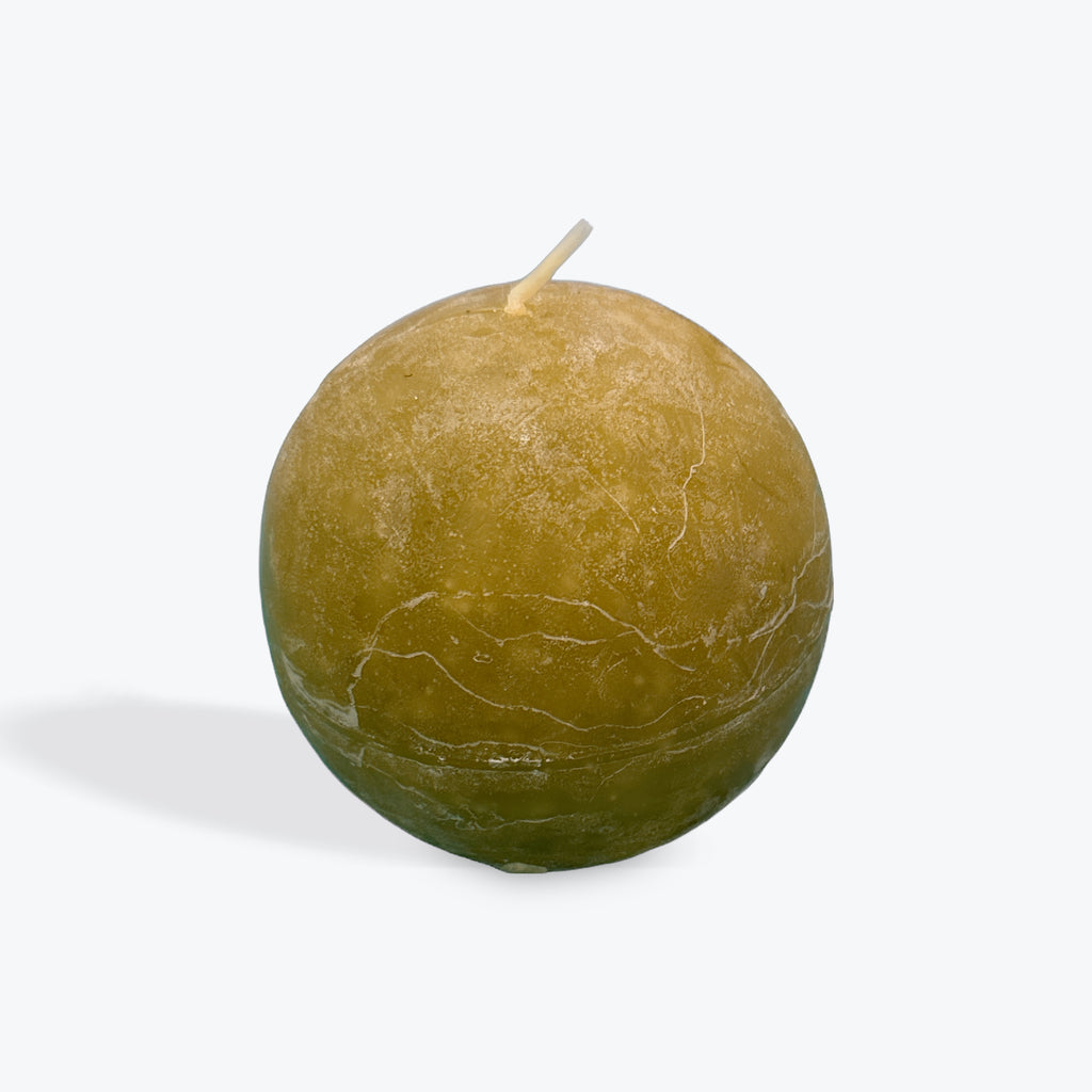 Gisela Graham - Olive Ball Candle