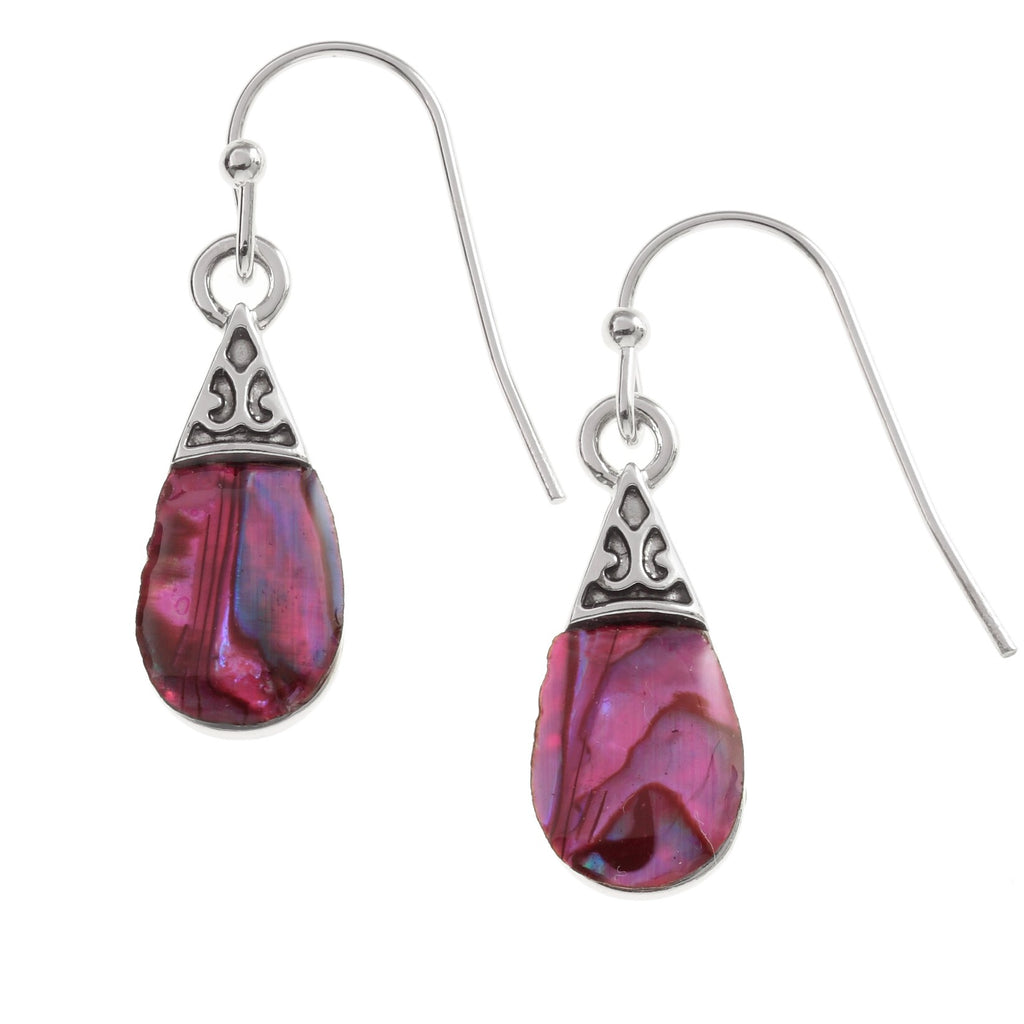 Pink Pear Drop Jewellery Set - Necklace & Earrings