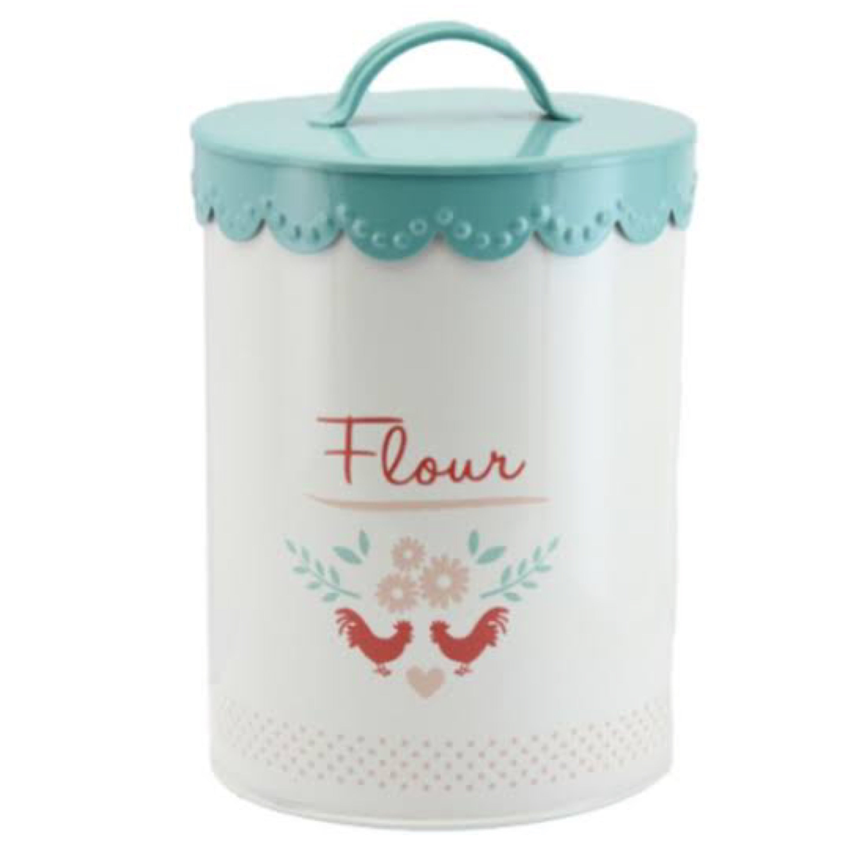 Gisela Graham Retro Style Flour Tin