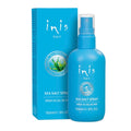 Inis Hair Sea Salt Spray 150ml blue spray bottle and branded box on white background