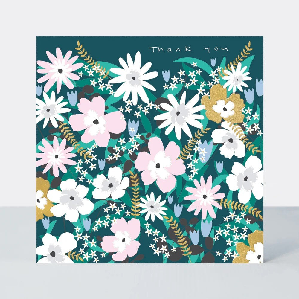 Thank You Floral - Card