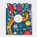 Space Colouring Book with Stickers