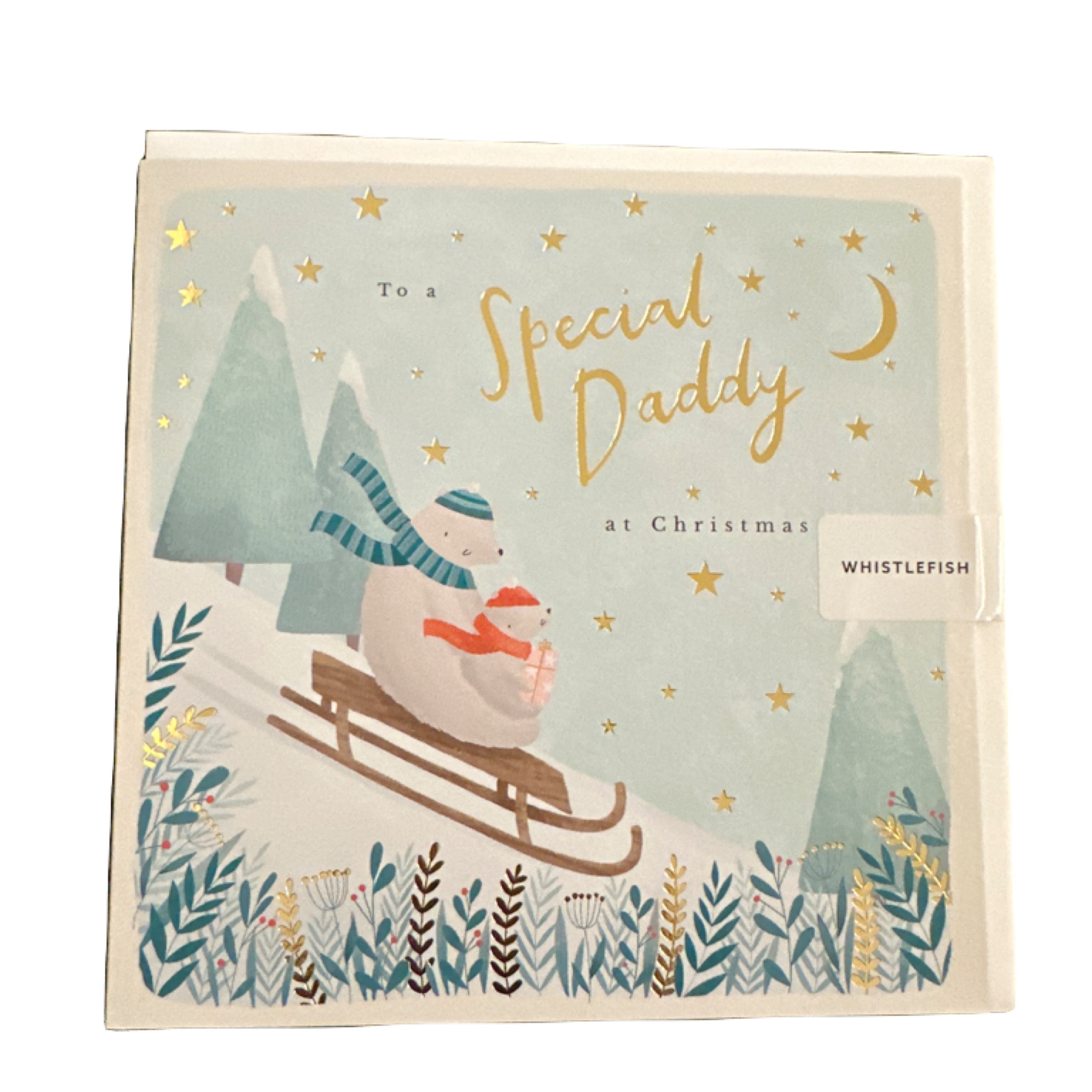 To a Special Daddy at Christmas Card