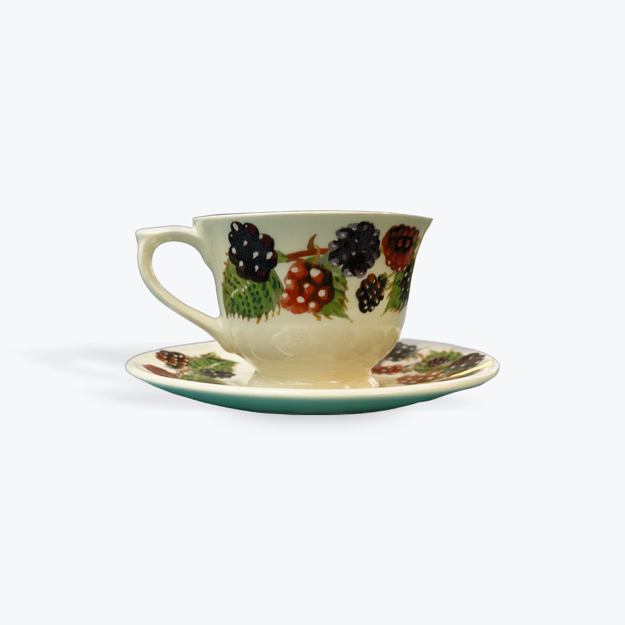 Emma Bridgewater Blackberry Small Teacup and Saucer