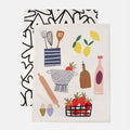 Caroline Gardner Kitchen/Hearts Tea Towel Set of 2