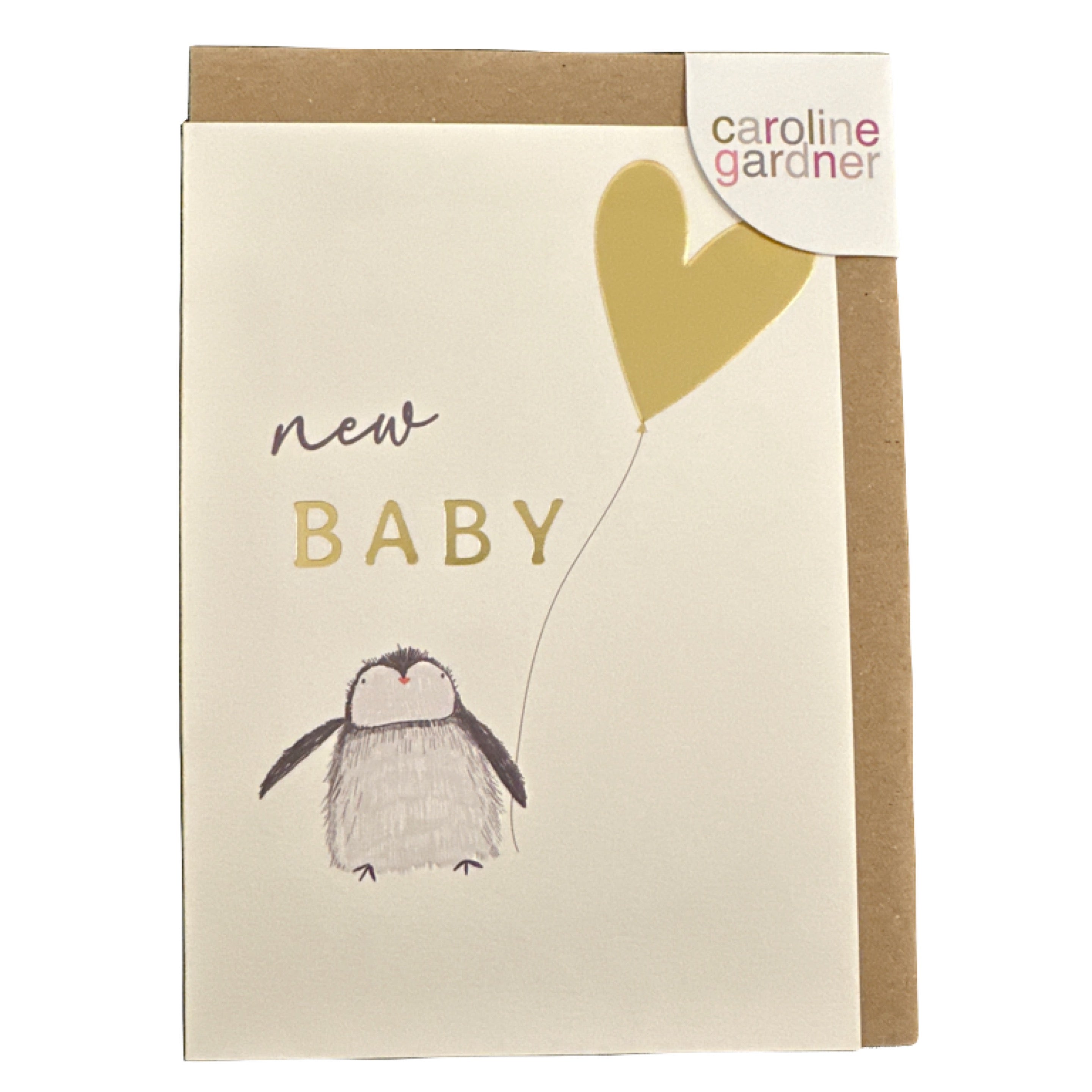 New Baby Caroline Gardner Card