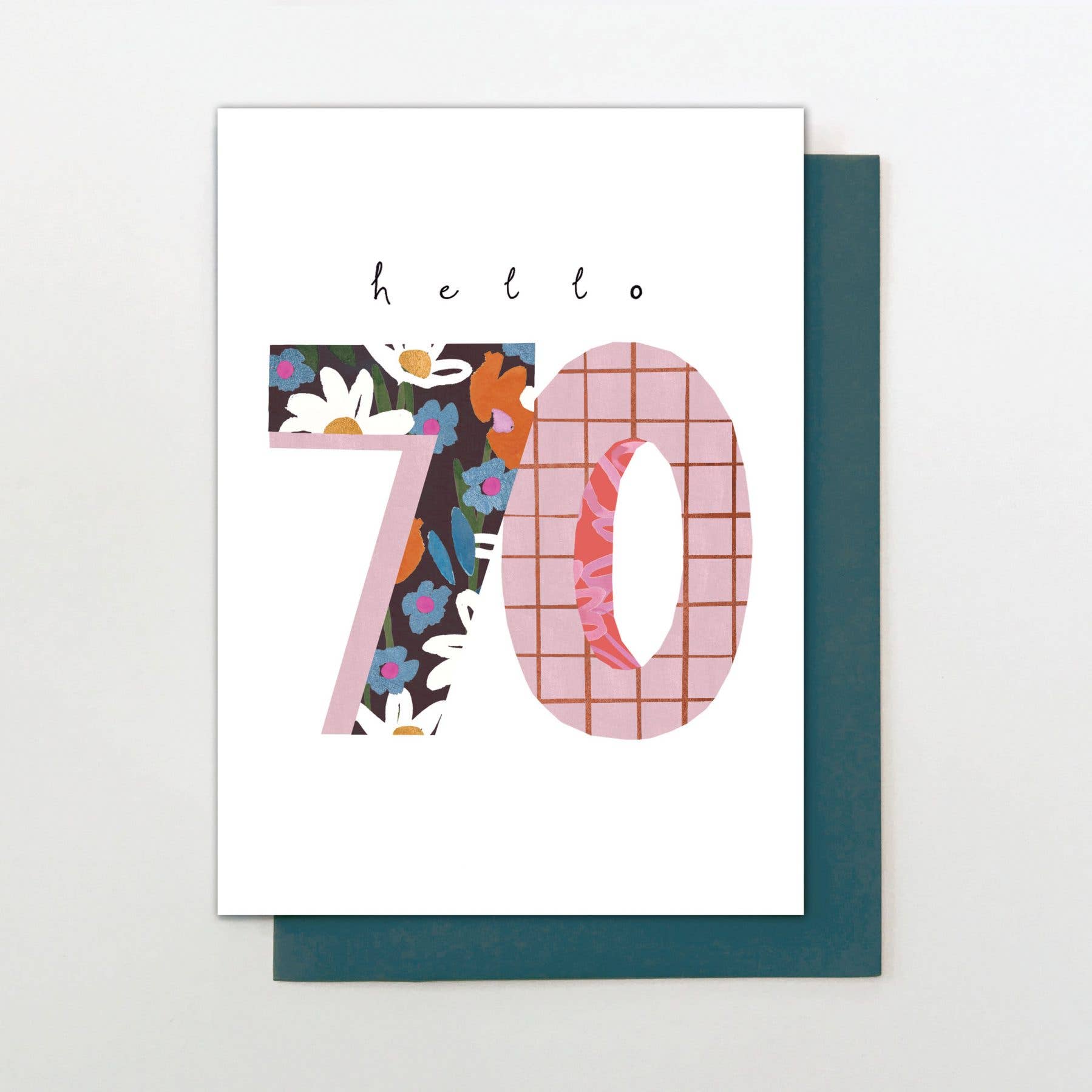 Happy 70th Birthday Card