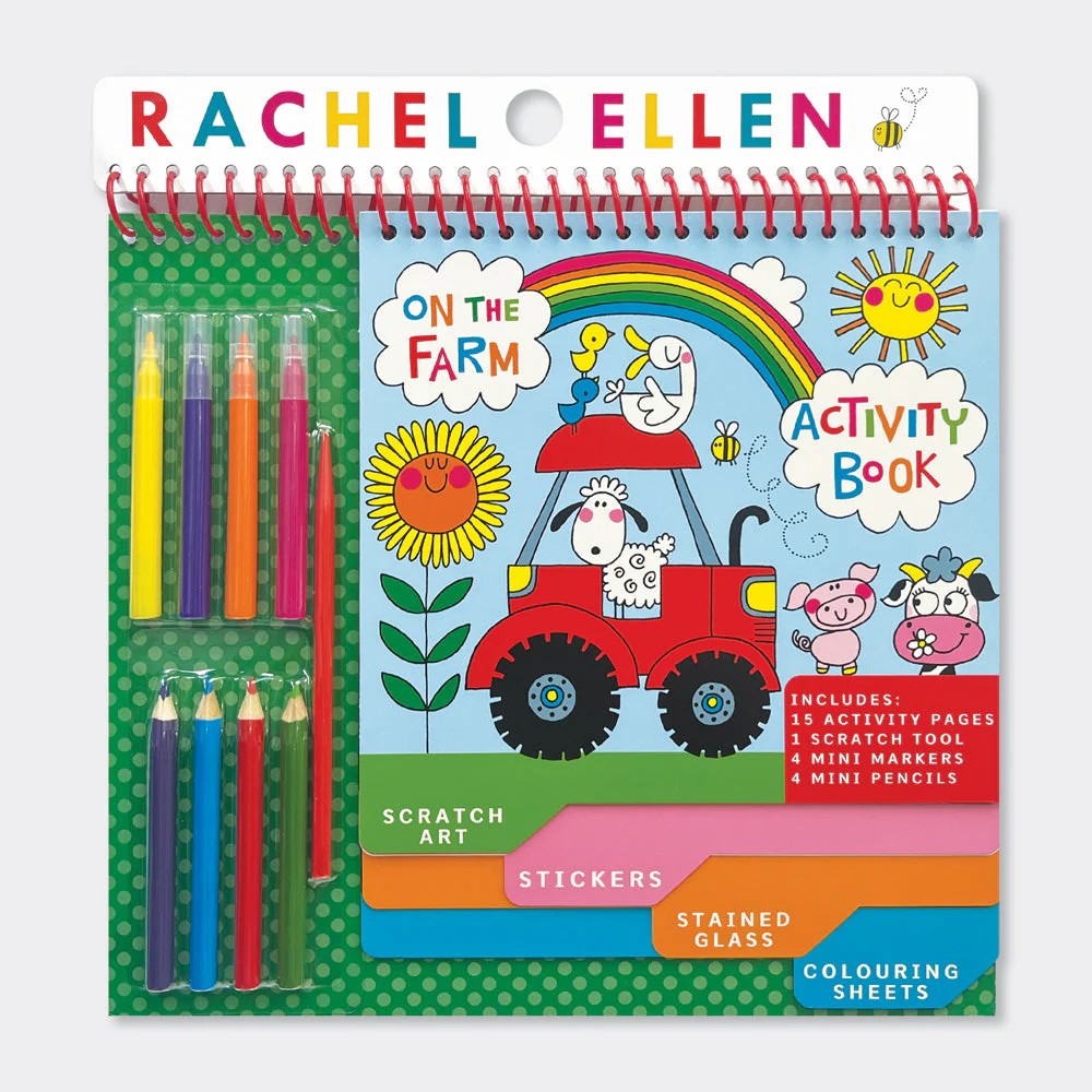 On The Farm Activity Book