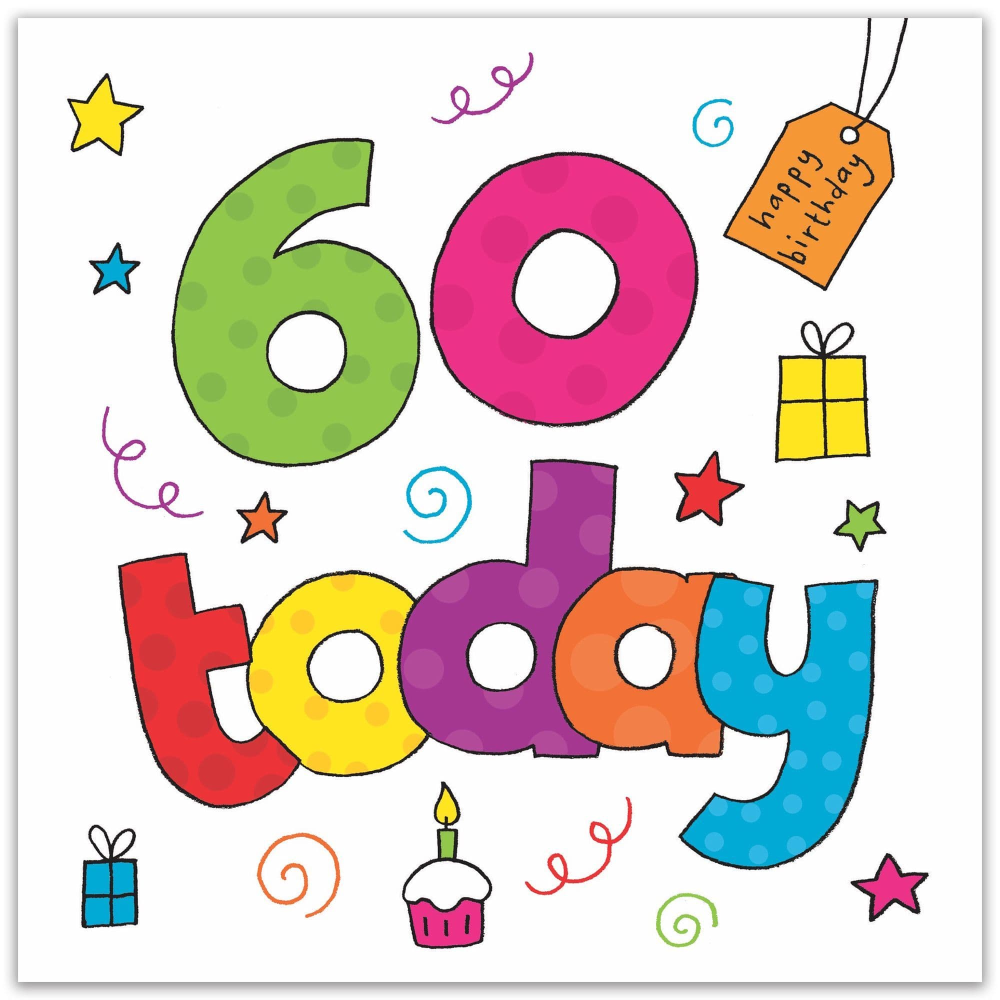Age 60 Birthday Card