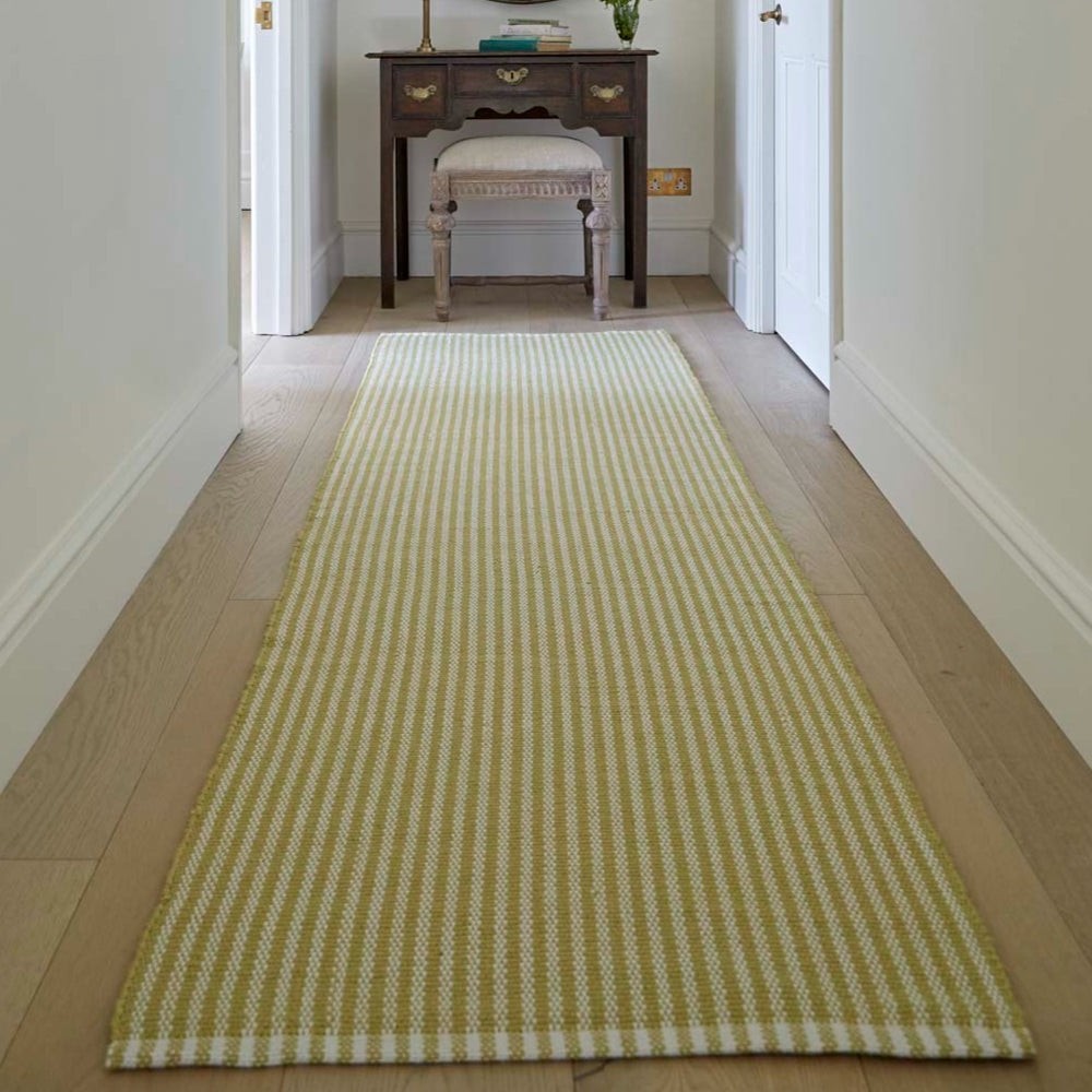 Weaver Green - Polperro Stripe Gooseberry Rug