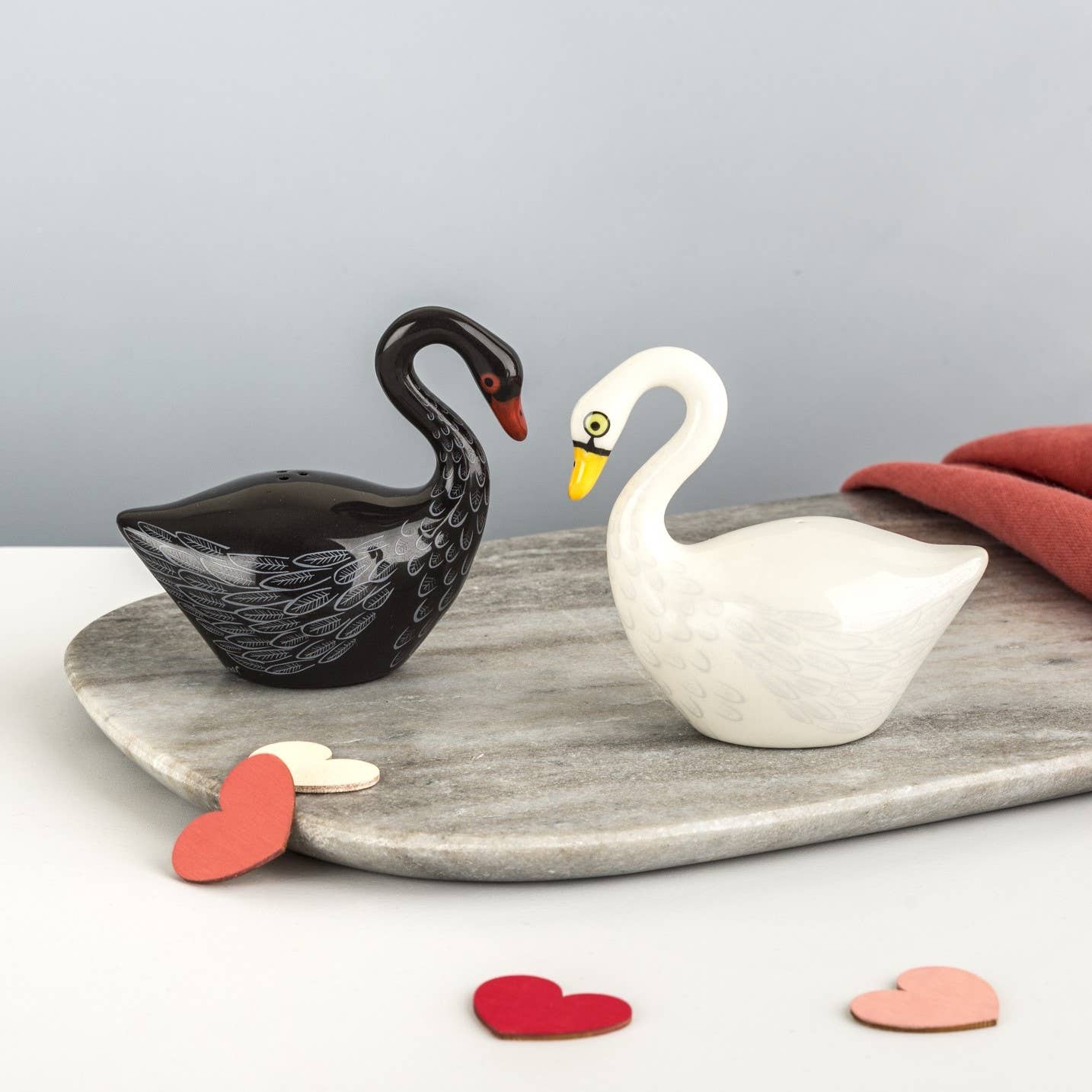 Swan Salt & Pepper Shaker | Hannah Turner