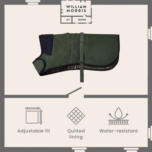 Canine Companion Waxed Cotton Dog Coat - Small