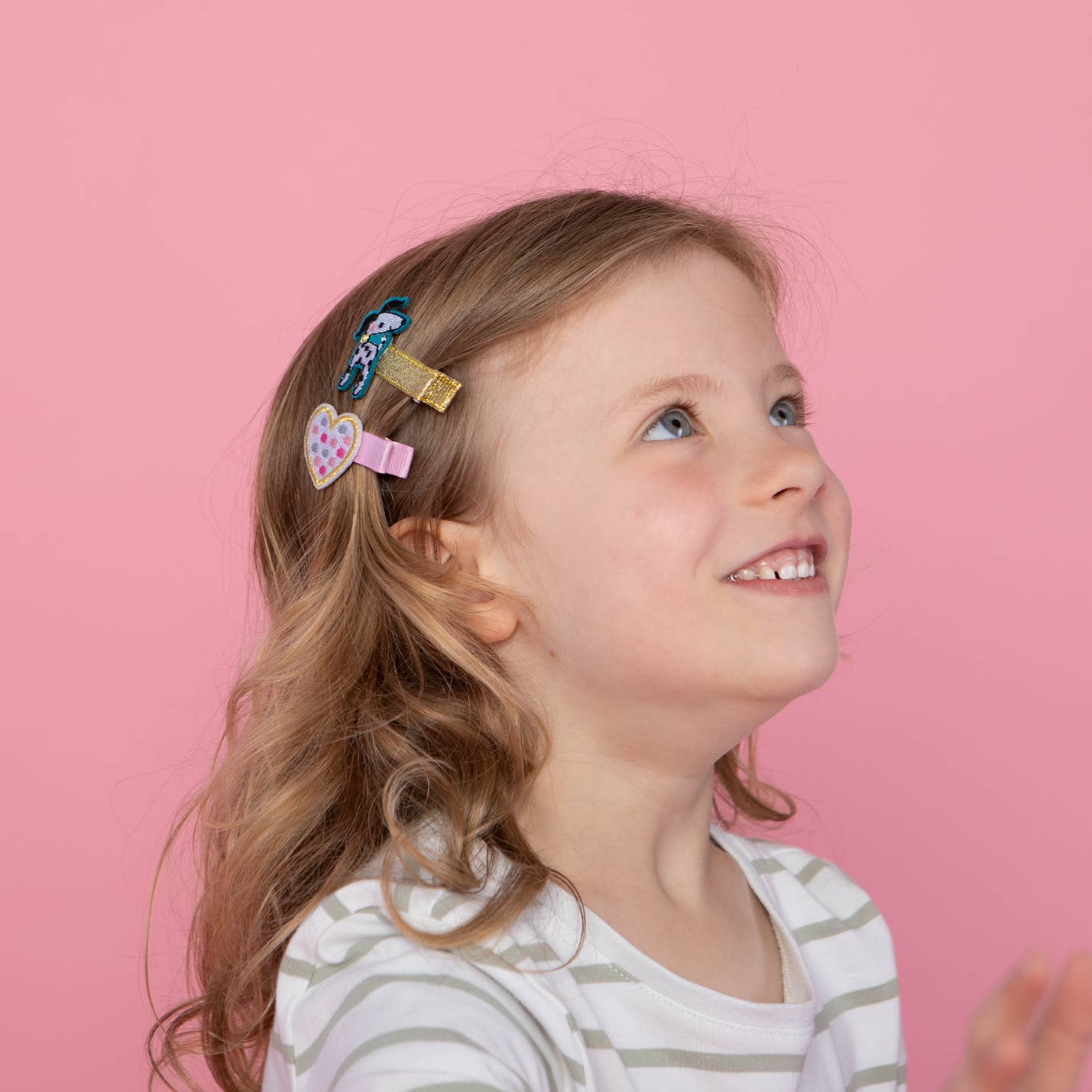 Kid’s Hair Clips - Hearts (Set of 2)
