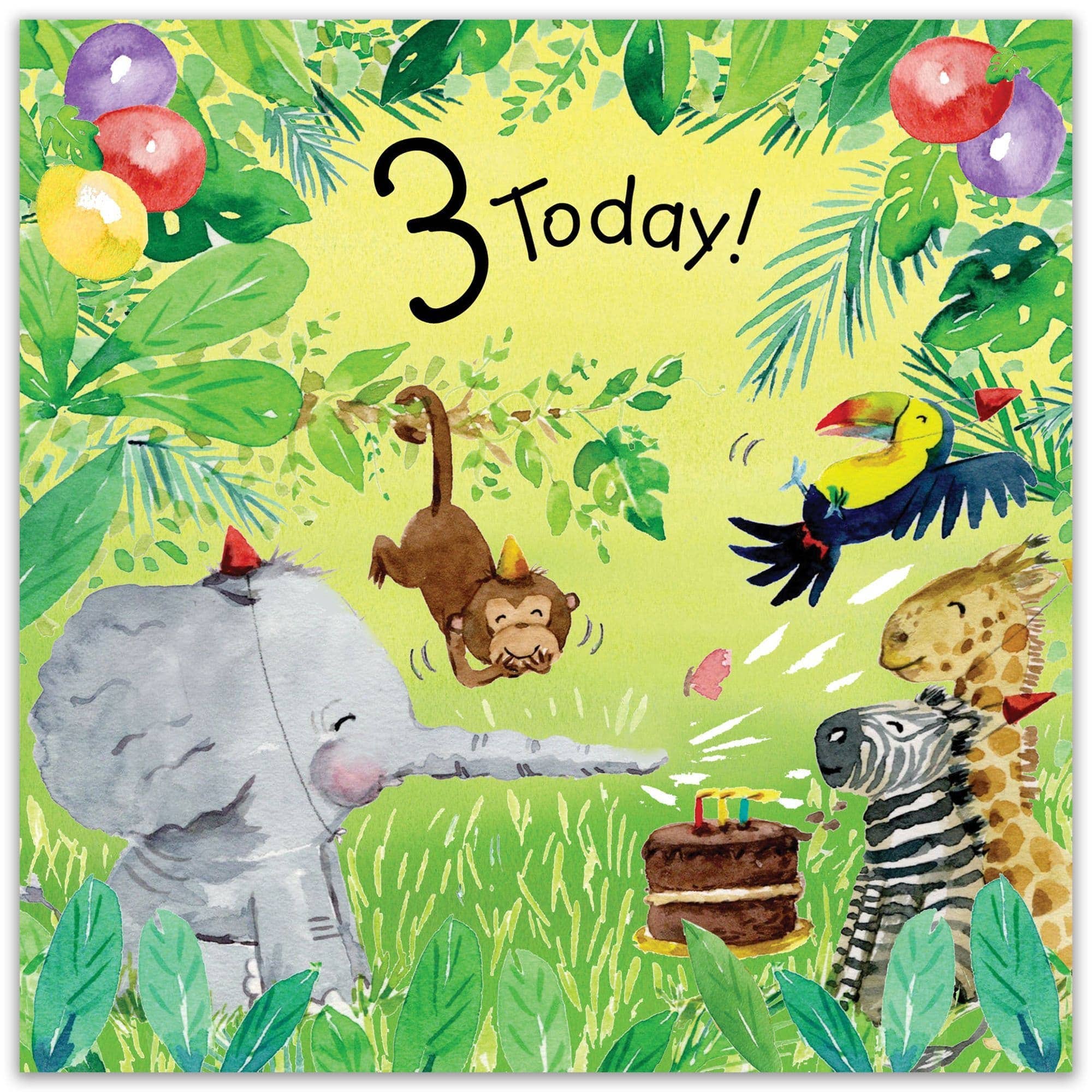 Age 3 Birthday Card