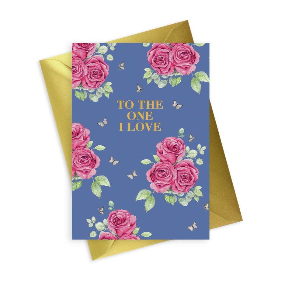 To The One I Love - Card