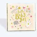 Hello Baby Girl Card