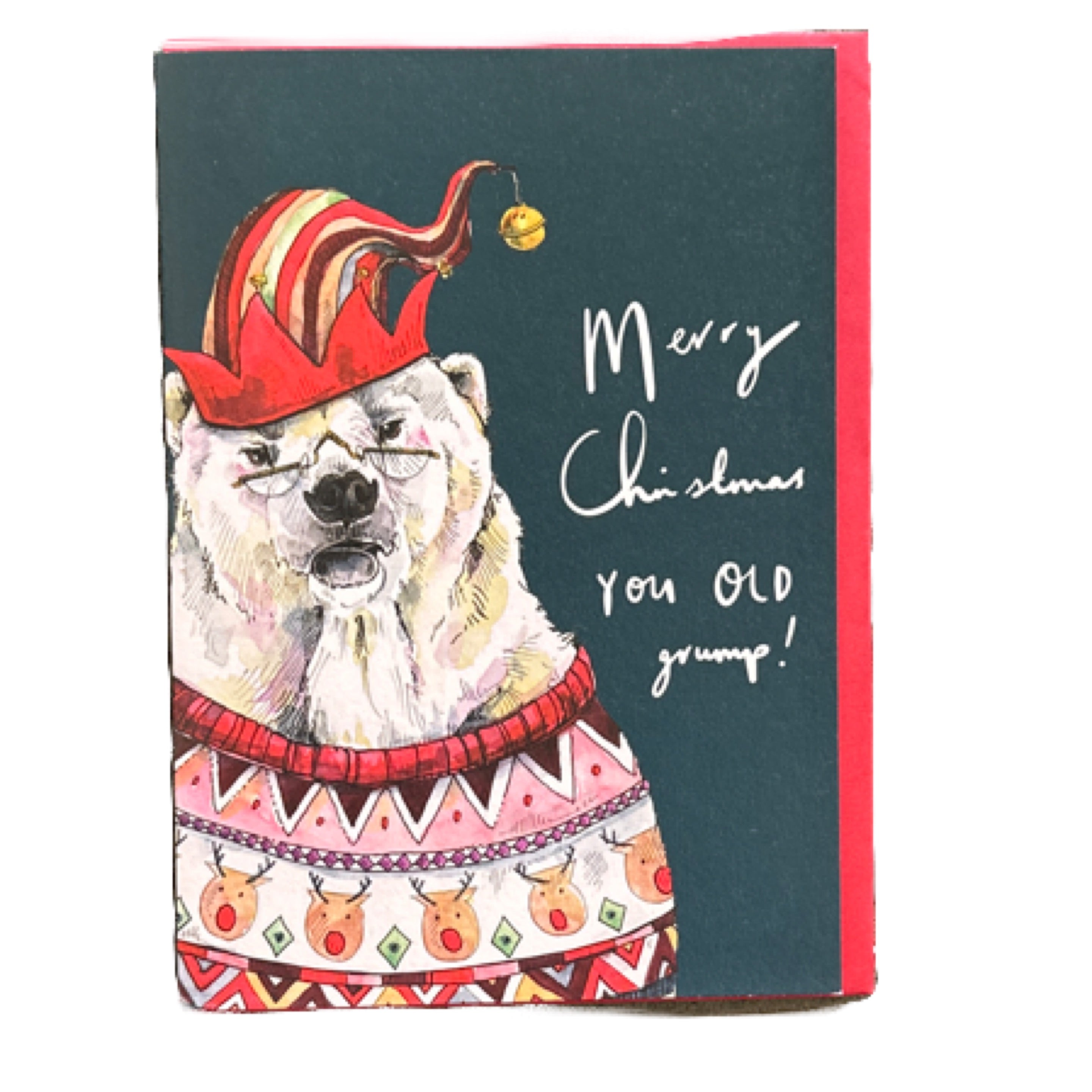 Merry Christmas Old Grump Card