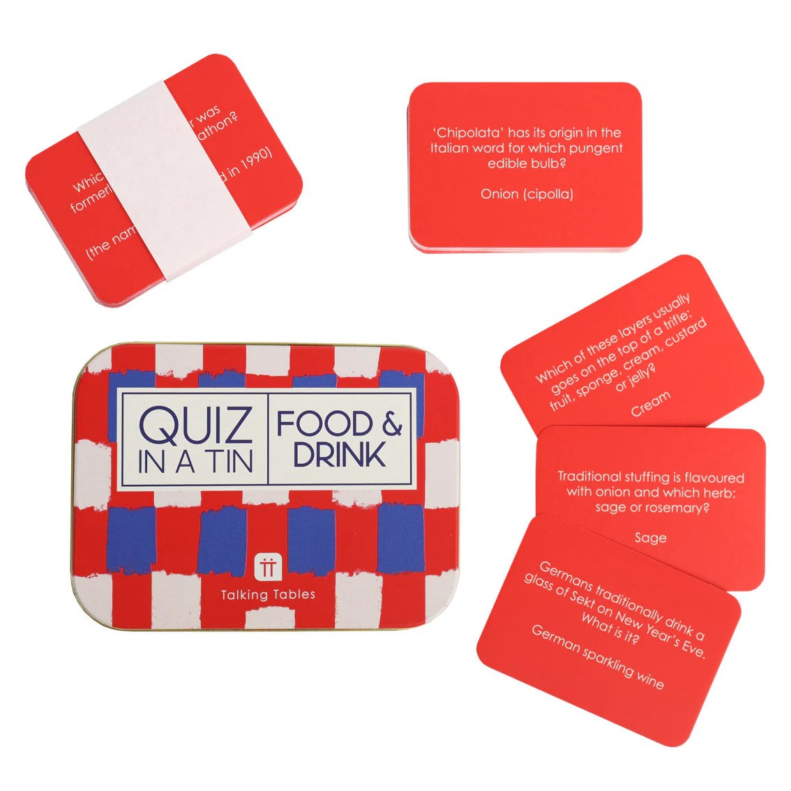 Quiz In A Tin - Food Trivia