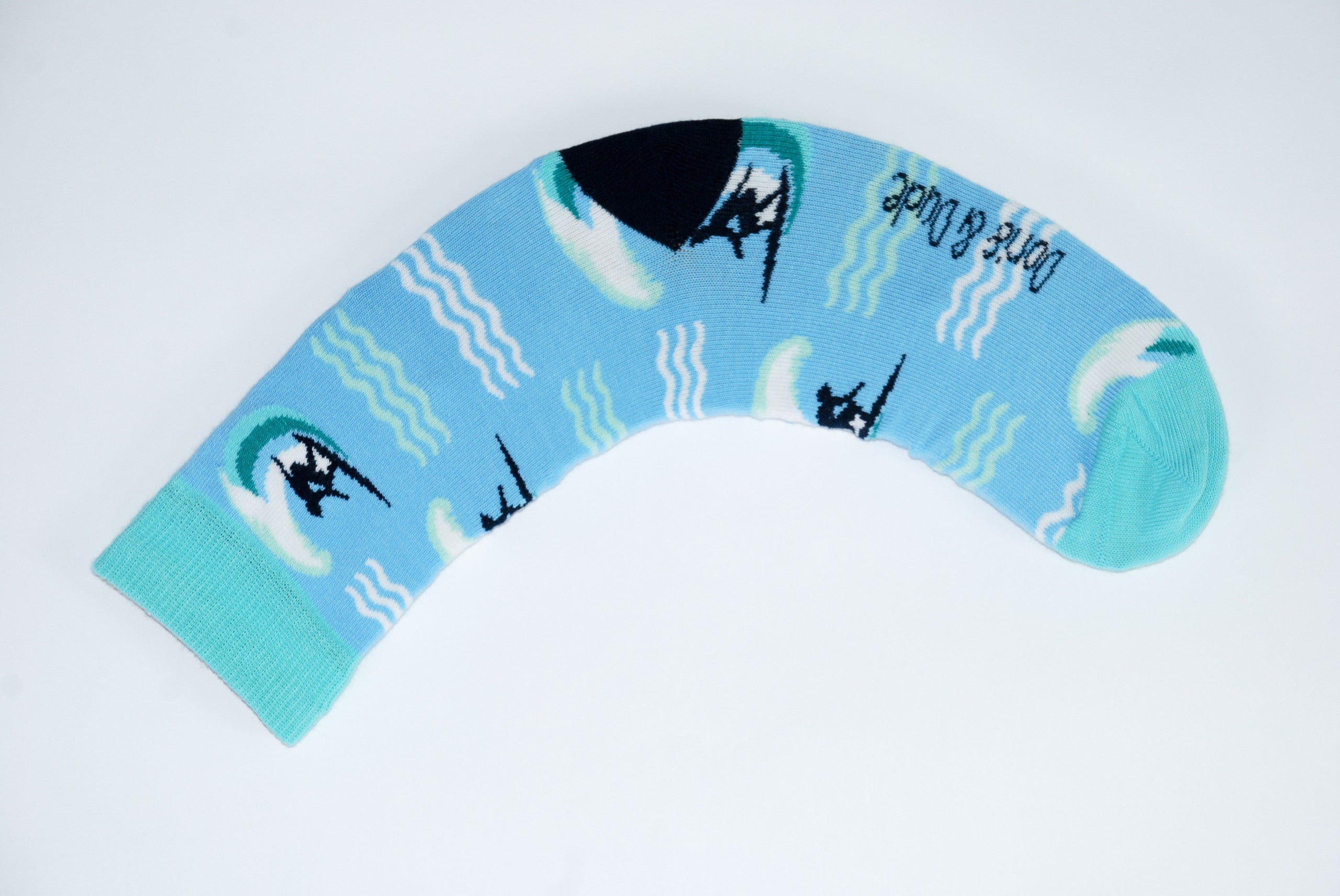 Doris and Dude Blue Surfer Socks UK 7 to 11