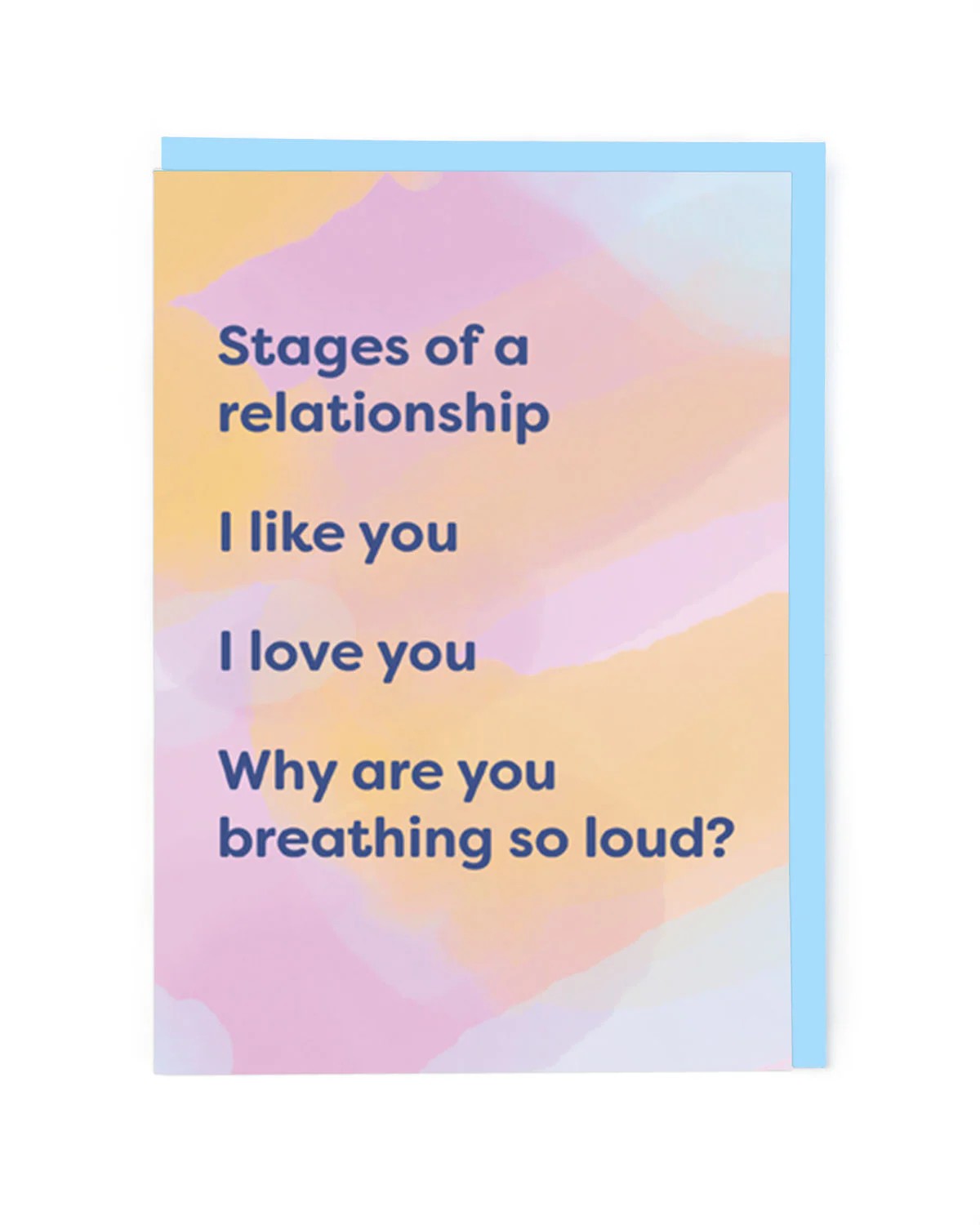 Stages of a Relationship - Card