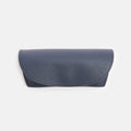 Navy Flap Glasses Case - Caroline Gardner