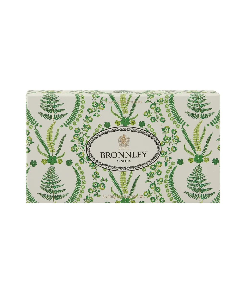 Bronnley English Fern Soap Gift Set