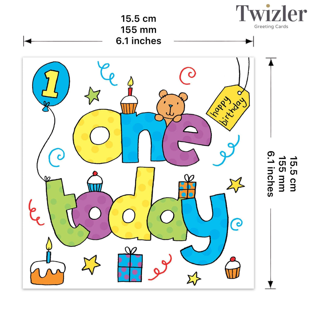 Age 1 Birthday Card