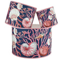 Shell Seeker Lampshade 45cm - Ink Blue