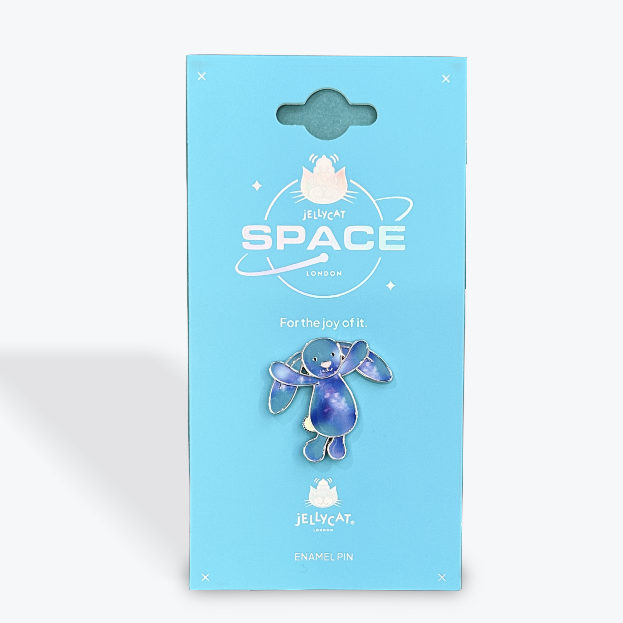 Jellycat Zopihop Luxe Bunny Space Enamel Pin