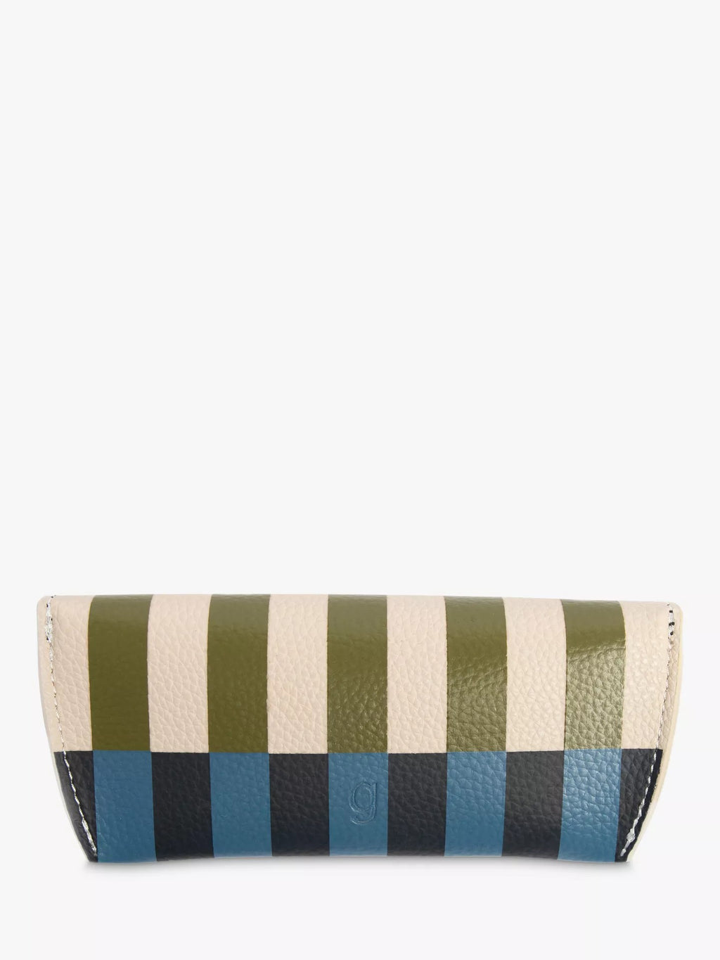 Multi Stripe Flap Glasses Case - Caroline Gardner