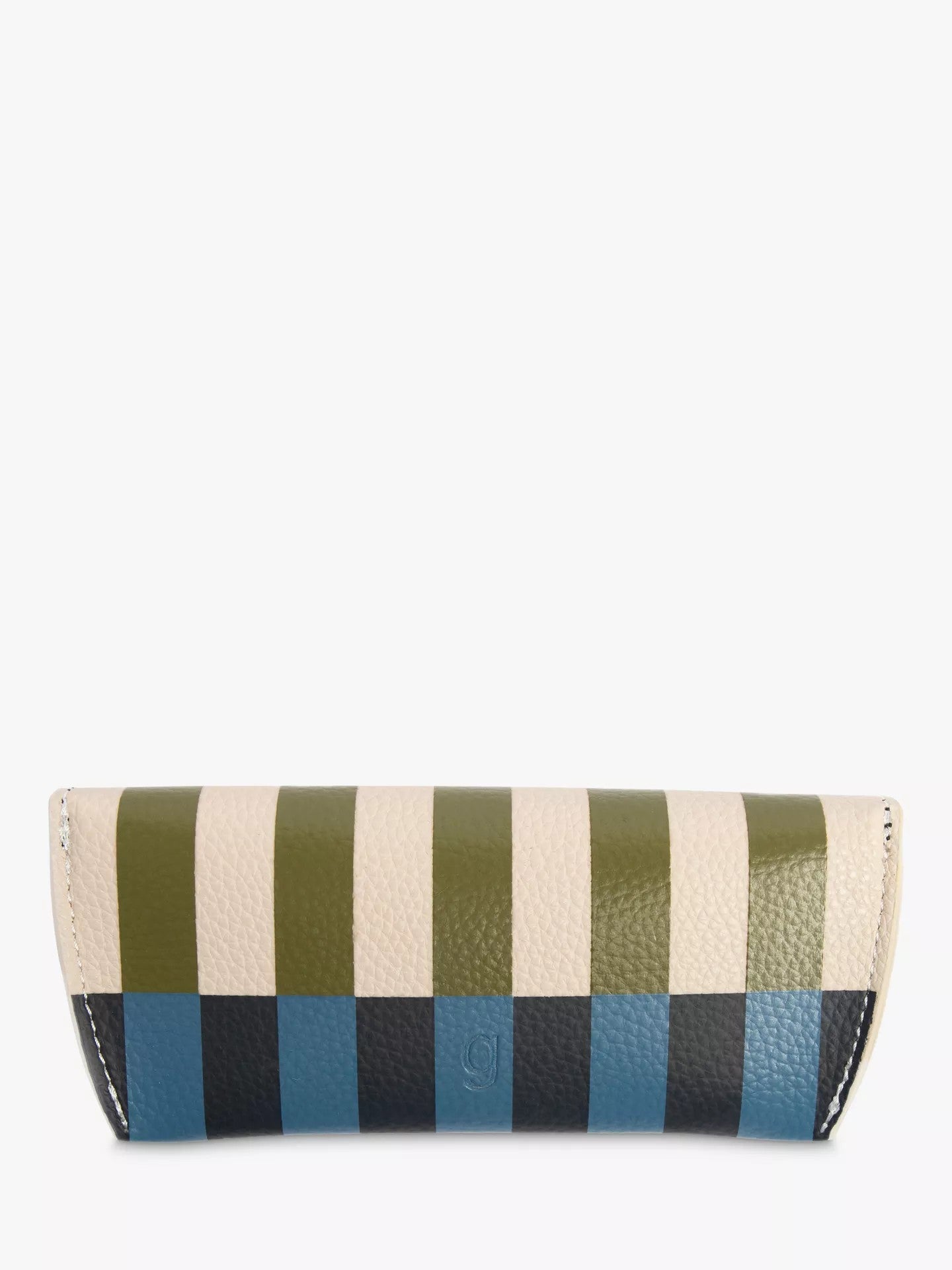 Multi Stripe Flap Glasses Case - Caroline Gardner