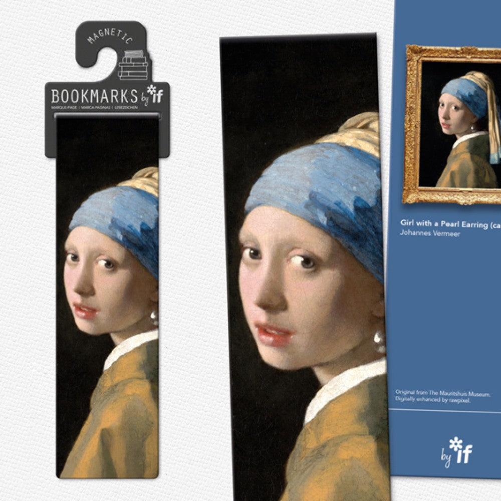 Girl with a Pearl Earring Magnetic Bookmark