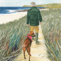 Let's Go Home Lad - Greeting Card