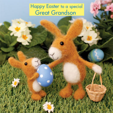 Happy Easter to A Special Great Grandson Card