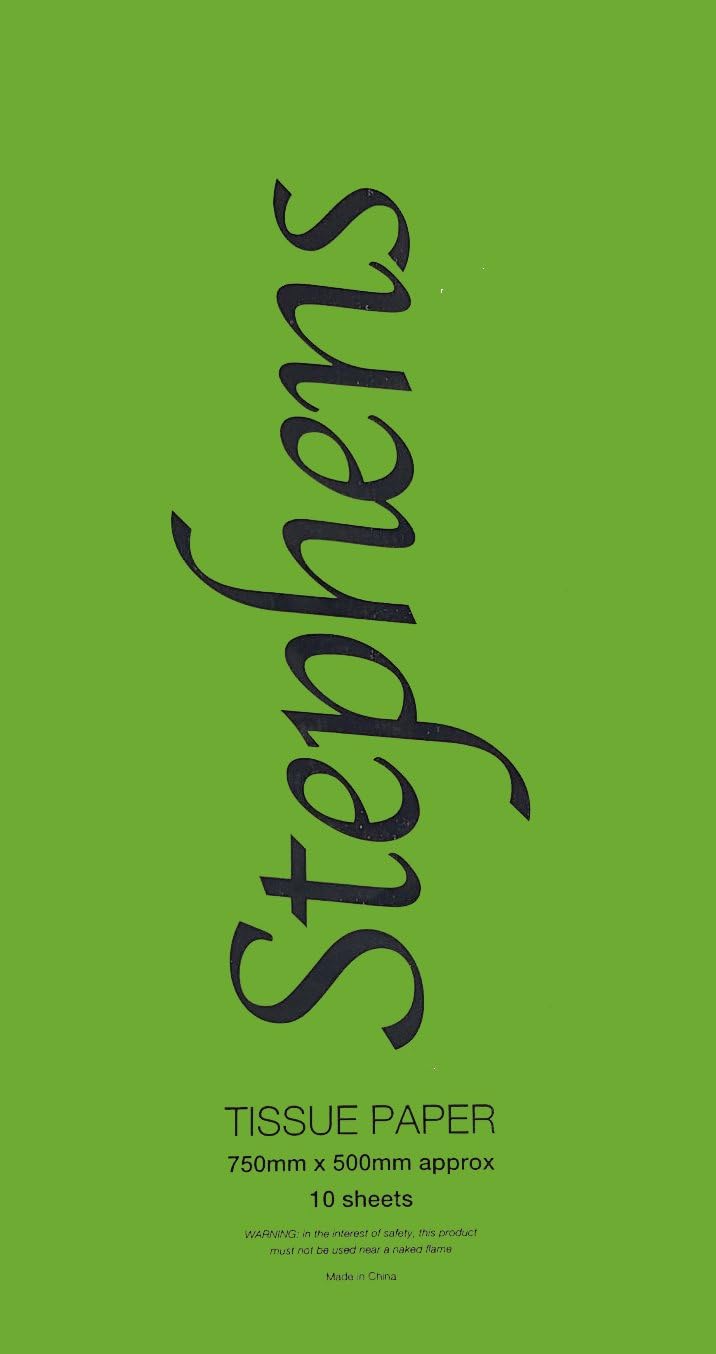 Stephens Light Green Tissue Paper