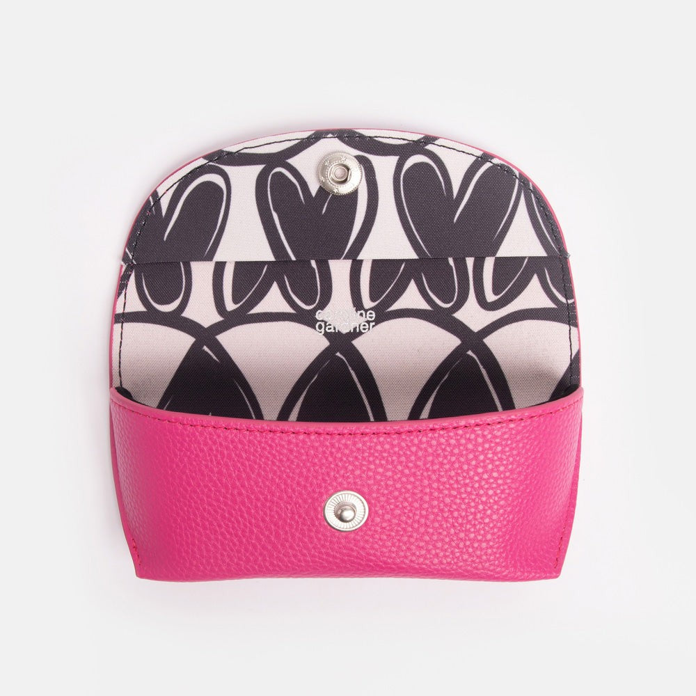Fushia Pink Flap Glasses Case - Caroline Gardner