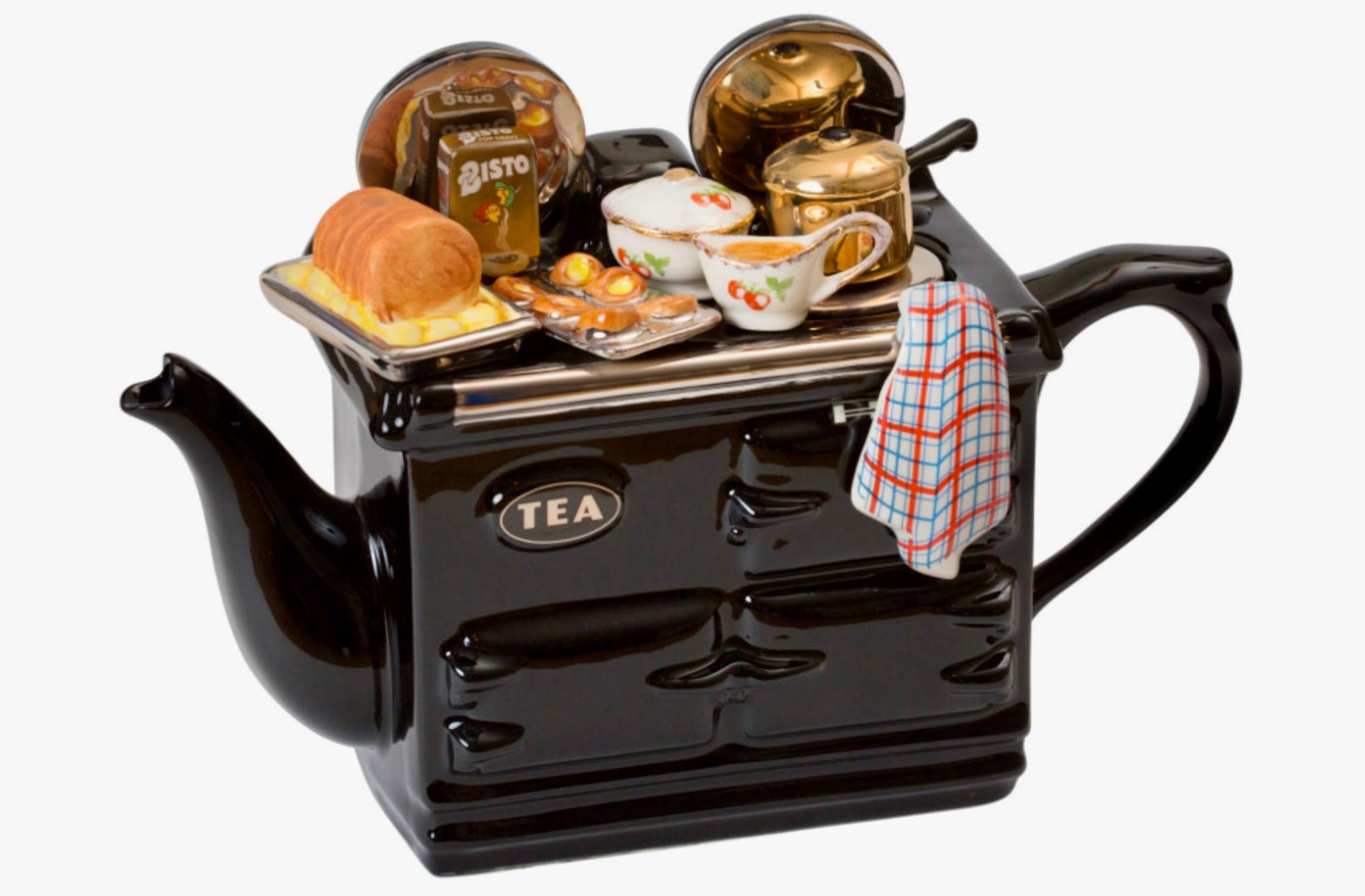 Handmade British Sunday Lunch Aga Teapot