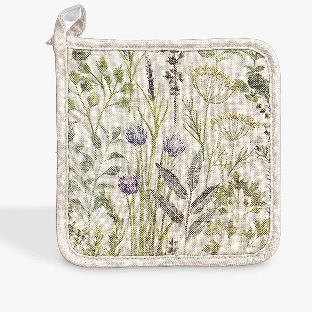 Pot Holder - Wild Flowers by Gisela Graham