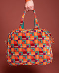 Les Touristes Poppins Weekend bag in Aberdeen Red Bricks