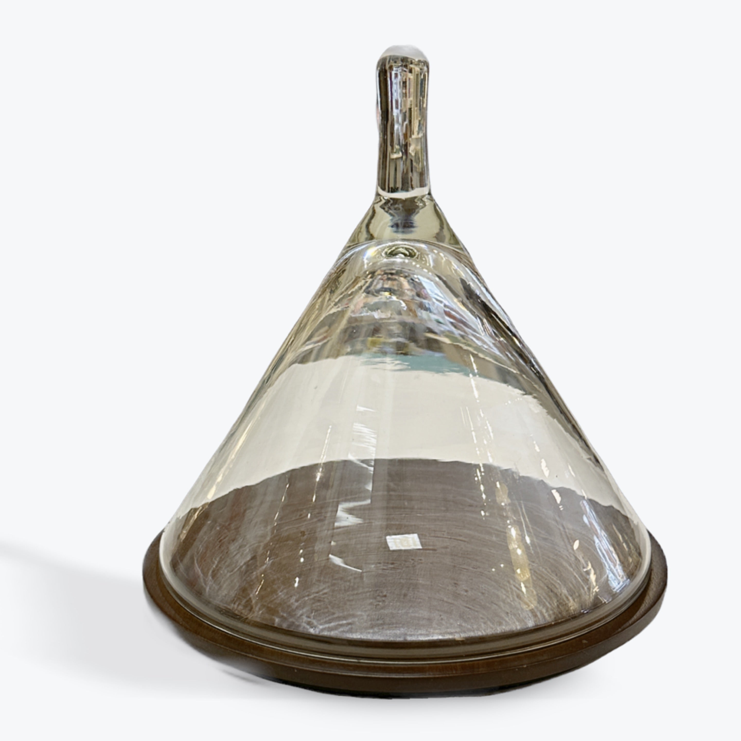 Glass Cone Shaped Cloche
