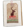 Dad Head of the Family Gift Tag Card