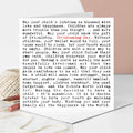 Christening Card