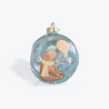 Clear Baby's First Teddy Glass Ball