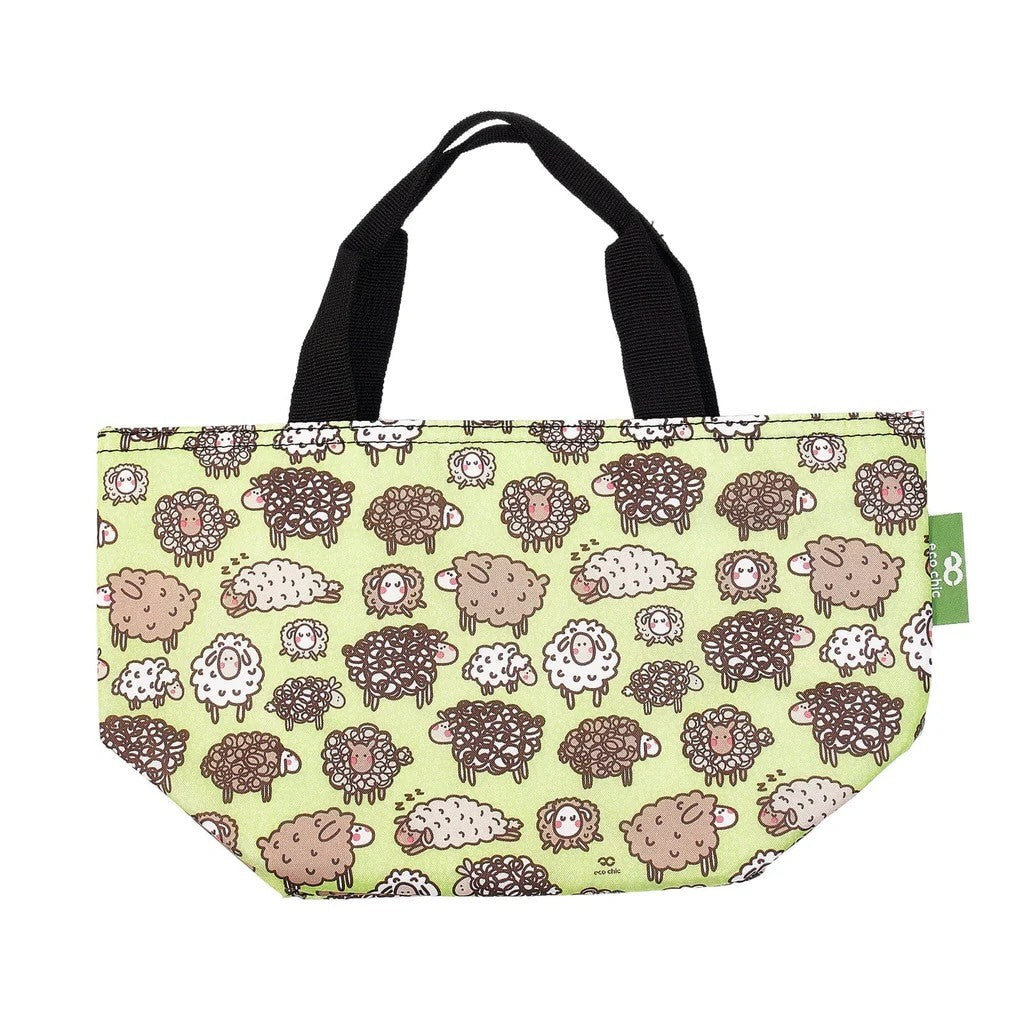 Foldable Lightweight Lunch bag - Cute Sheep