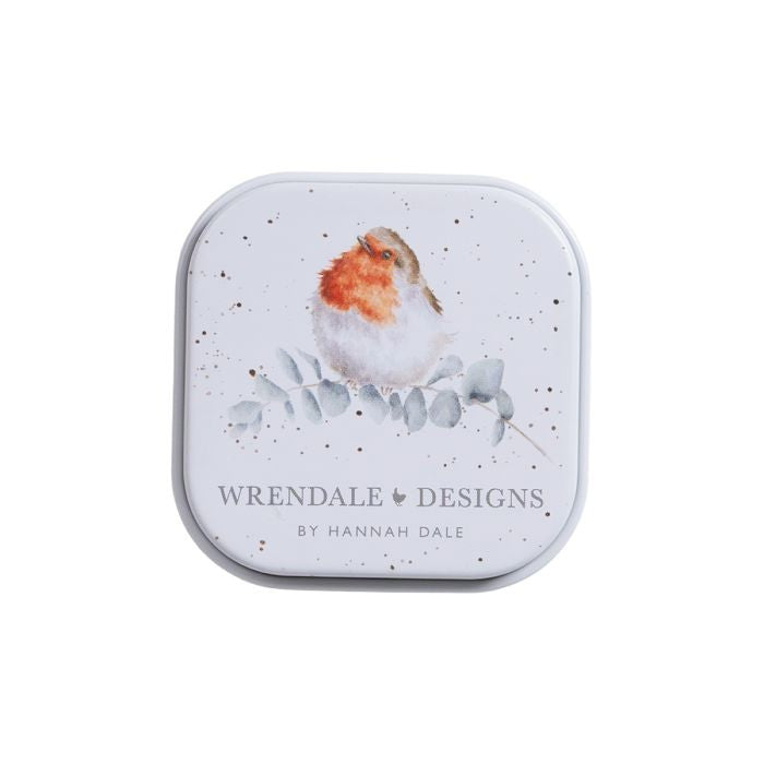 Lip Balm Tin - Gardeners Friend Robin  (Wrendale)