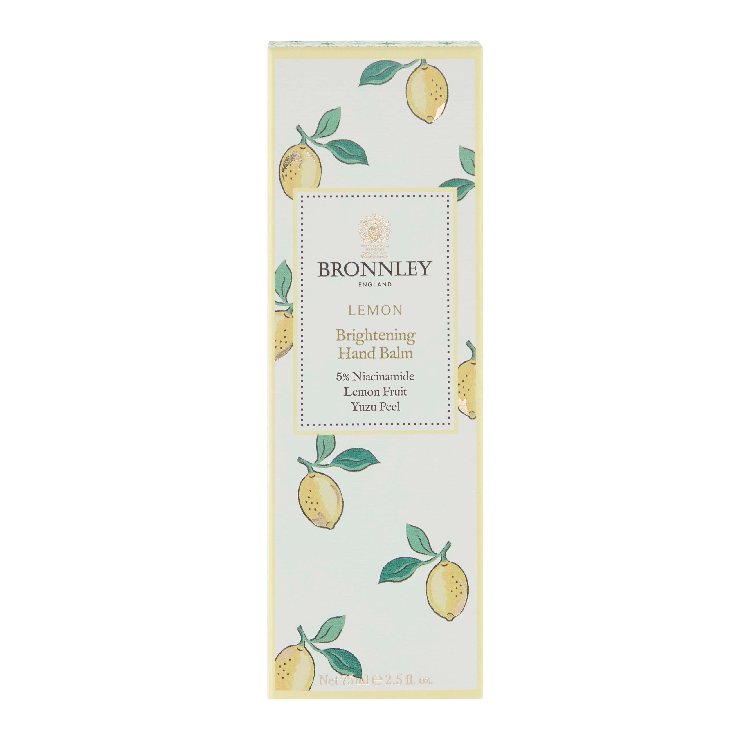 Bronnley Lemon Brightening Hand Balm - 75ml