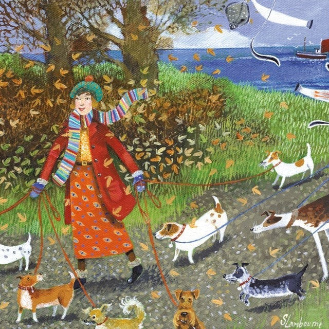 Along The Cliff Card