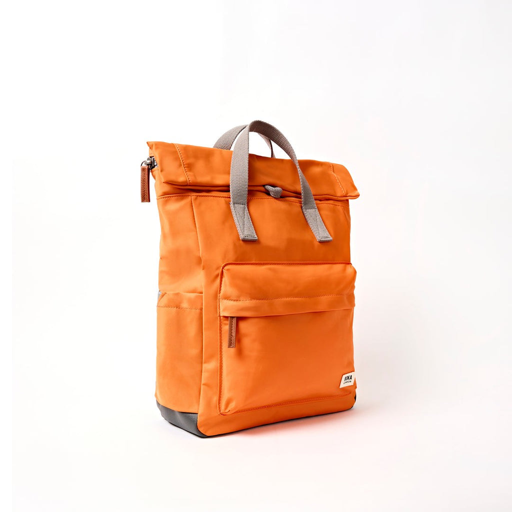 Roka Canfield Small Backpack in Jaffa Orange Nylon