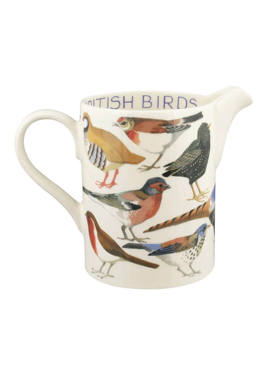 Emma Bridgewater British Birds Large Straight Jug